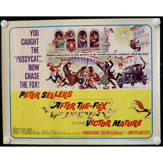 After The Fox (1966) Film Poster