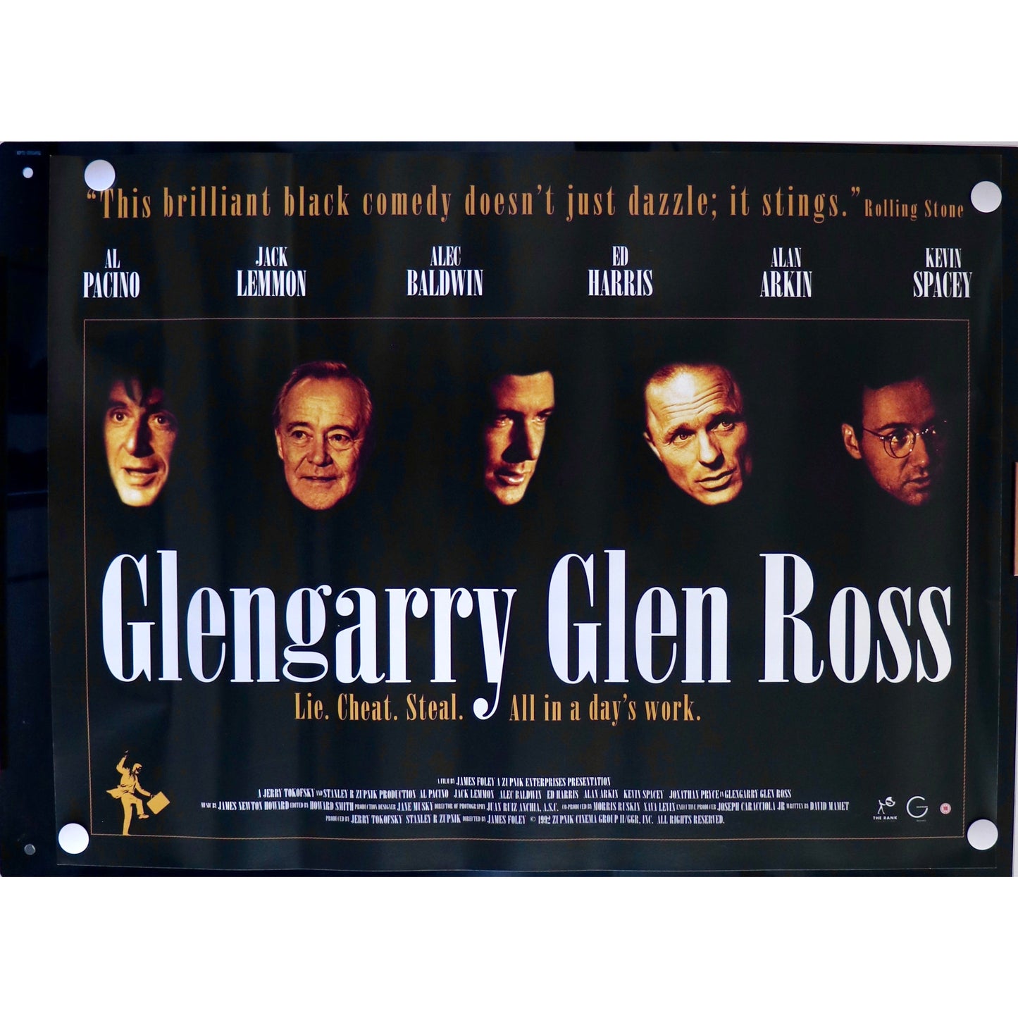 Glengarry Glen Ross (1992) (version two) Film Poster