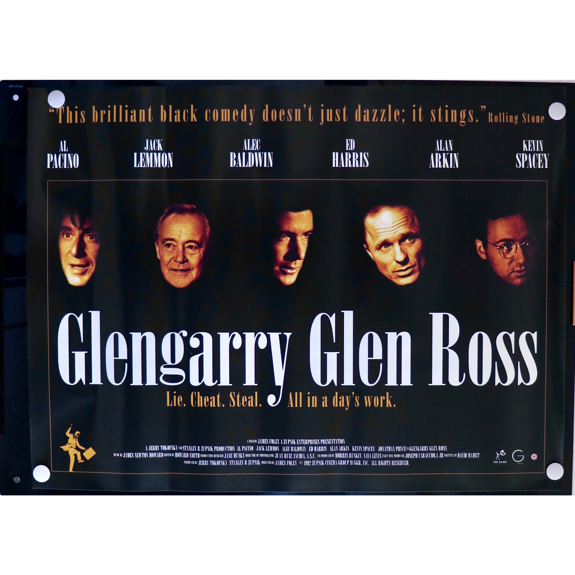 Glengarry Glen Ross (1992) (version two) Film Poster