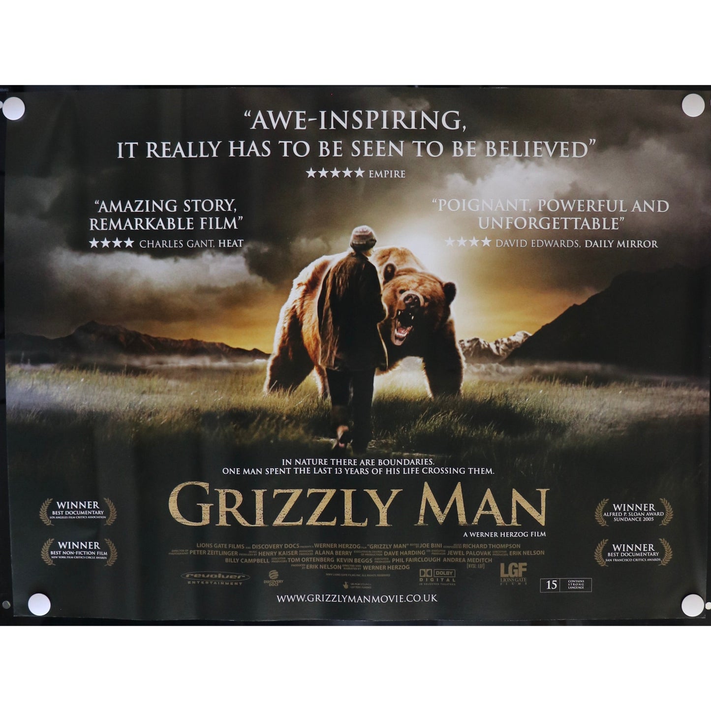 Grizzly Man (2005) Posters, Prints, & Visual Artwork