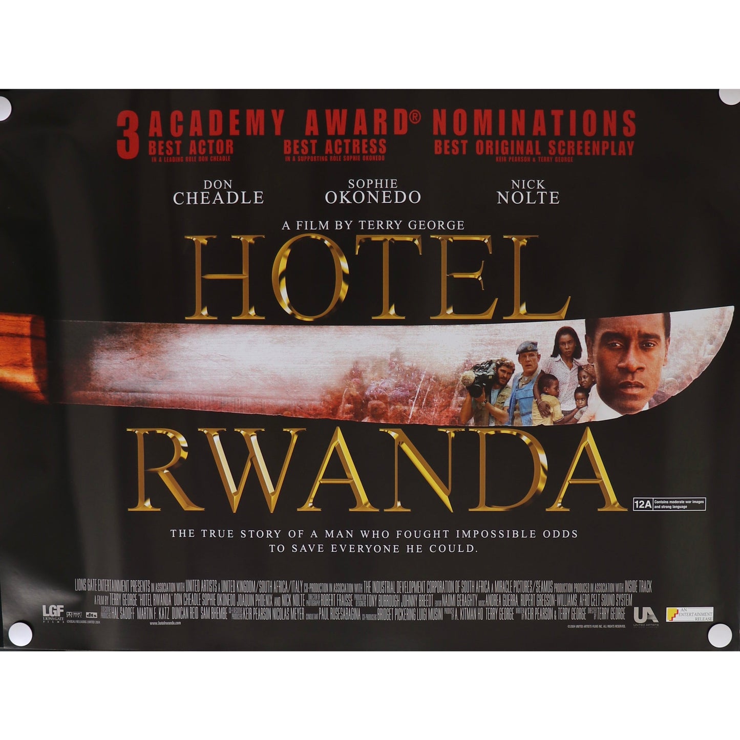 Hotel Rwanda (2004) Posters, Prints, & Visual Artwork