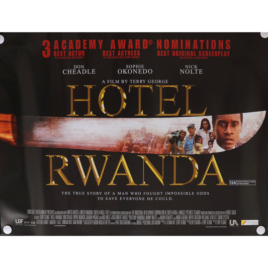 Hotel Rwanda (2004) Posters, Prints, & Visual Artwork