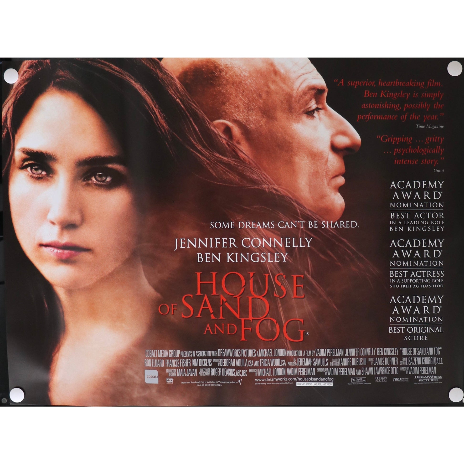 House of Sand and Fog (2003) Posters, Prints, & Visual Artwork