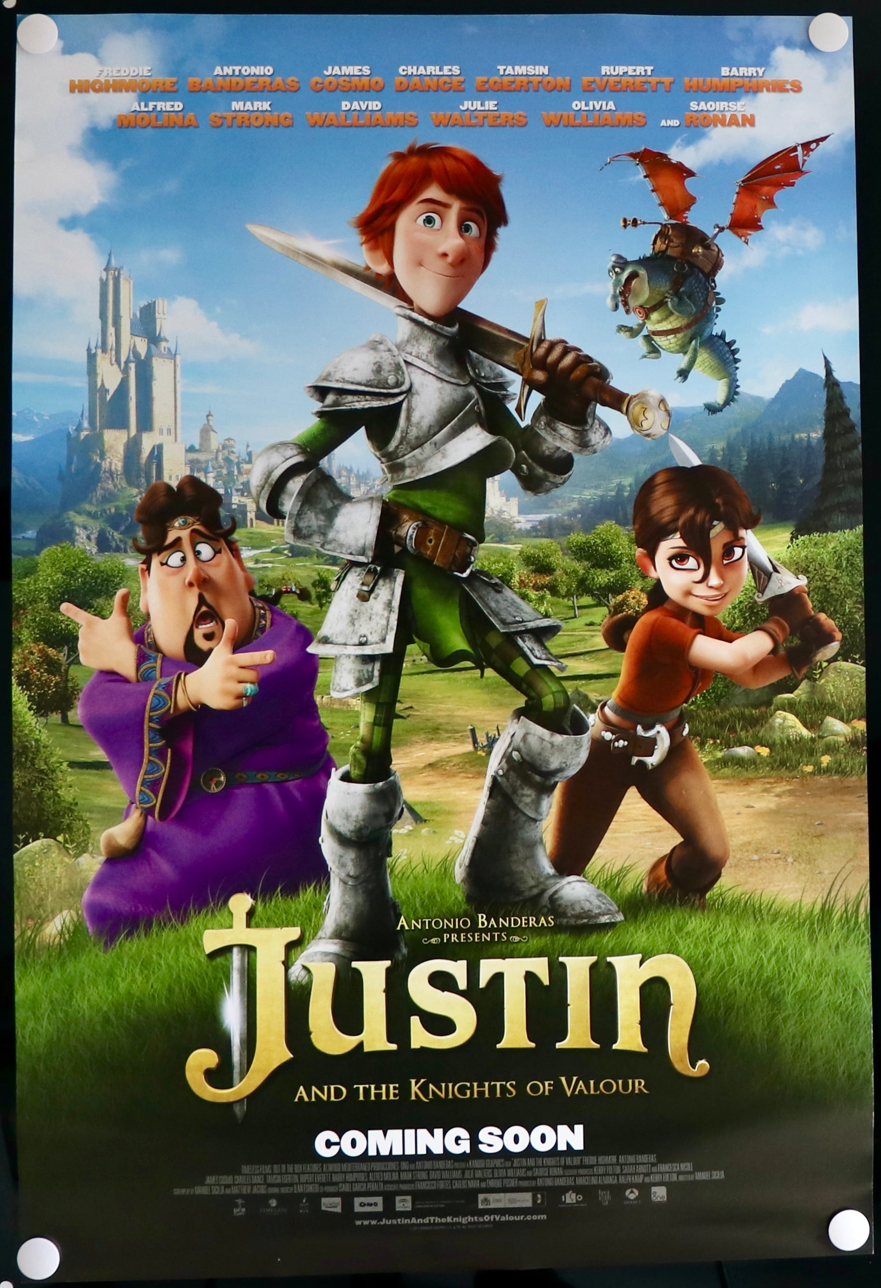 Justin and the Knights of Valour (2013)