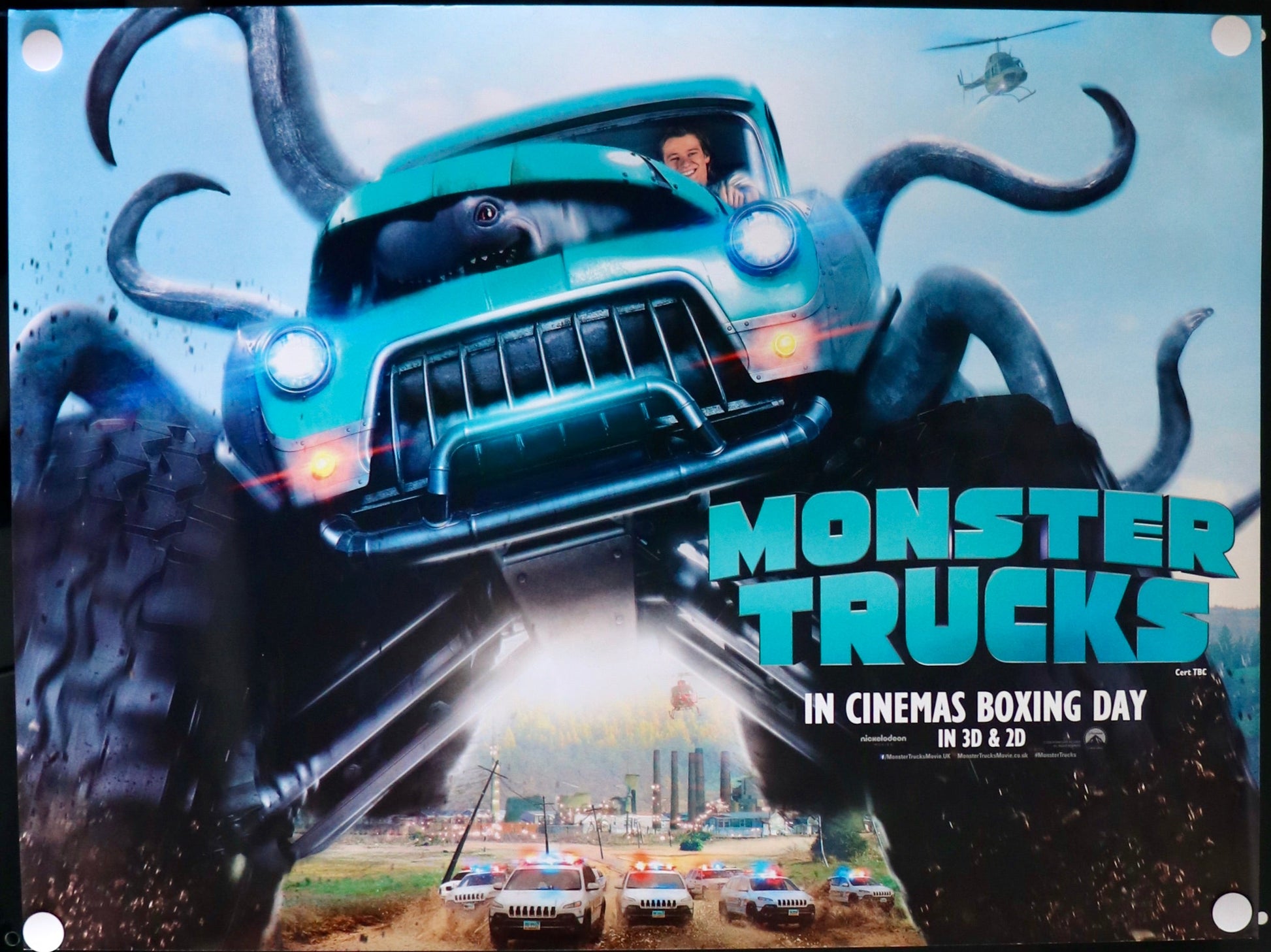Monster Trucks (2016) Film Poster