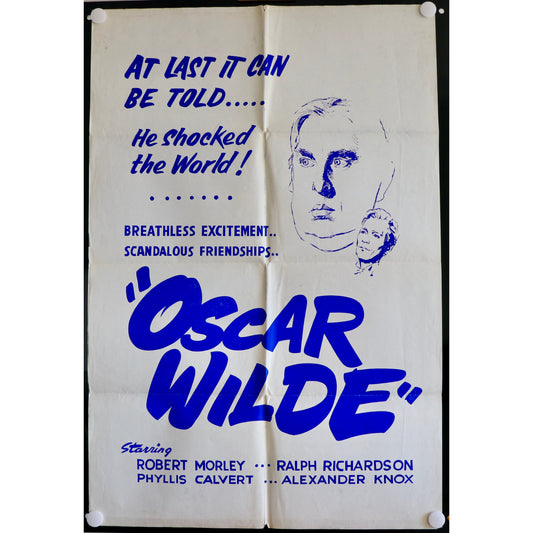 Oscar Wilde (1960) Film Poster