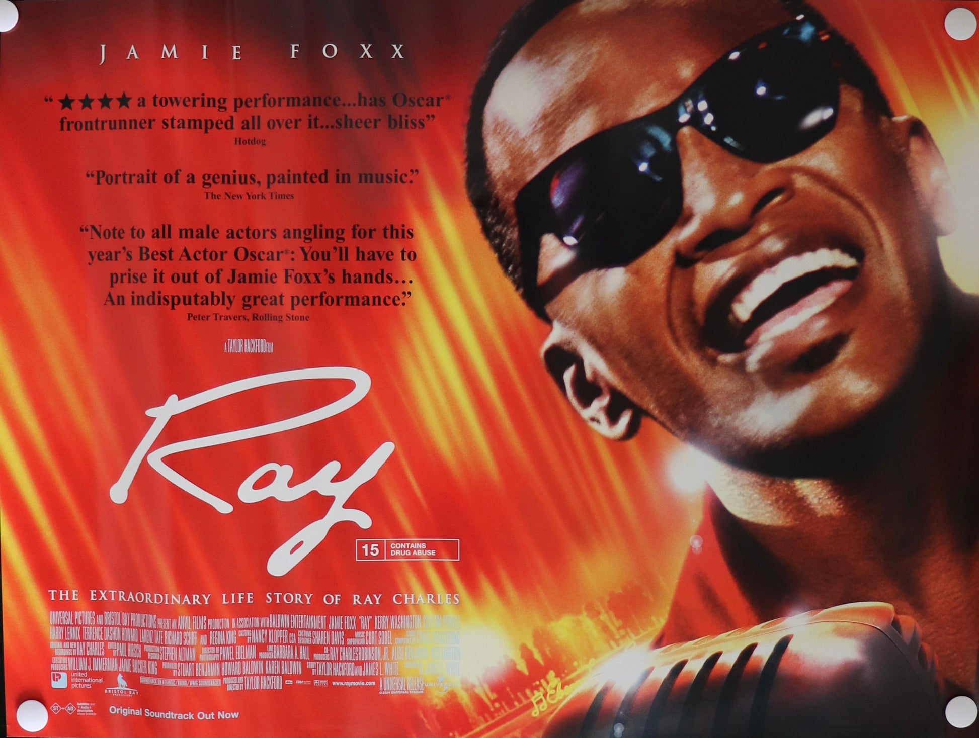 Ray (2004) Film Poster