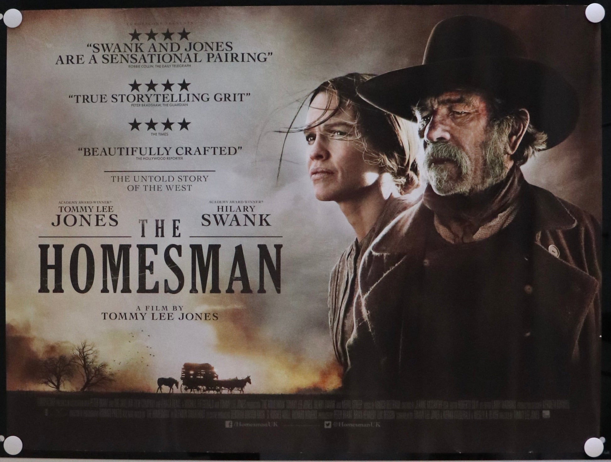The Homesman (2014) Film Poster