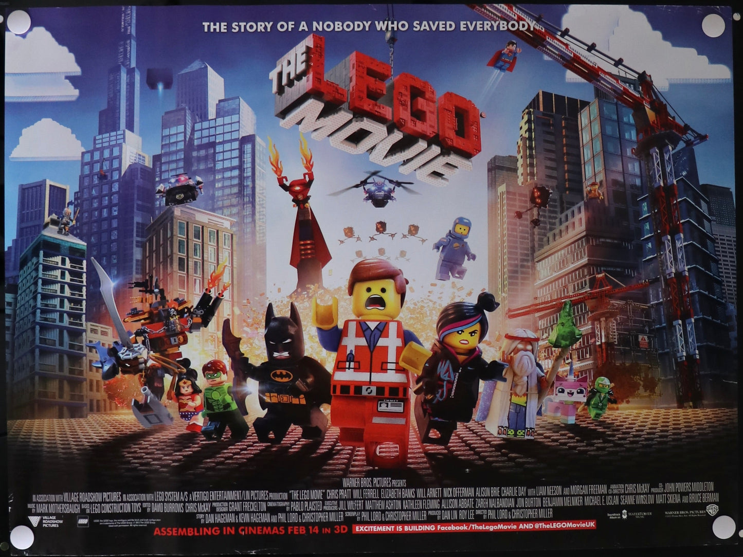 The Lego Movie (2014) Posters, Prints, & Visual Artwork