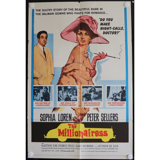The Millionairess (1960) Film Poster