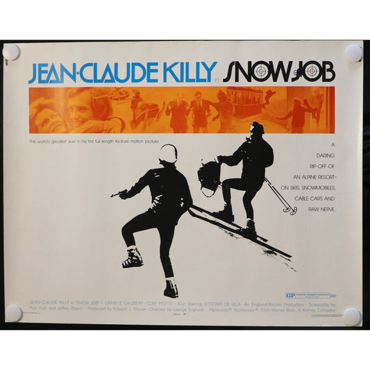 The Snow Job / The Ski Raiders (1972) Film Poster