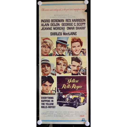 The Yellow Rolls Royce (1965) Film Poster
