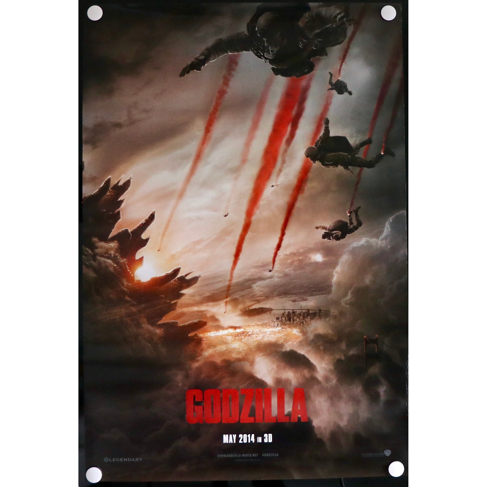 Protagonist (UK) Ltd Film Poster Godzilla (2014) - Original Poster - 27" x 40"